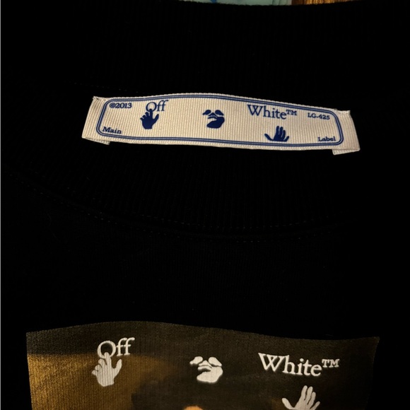 OFF-WHITE Black Caravaggio Boy Sweatshirt - Picture 4 of 4